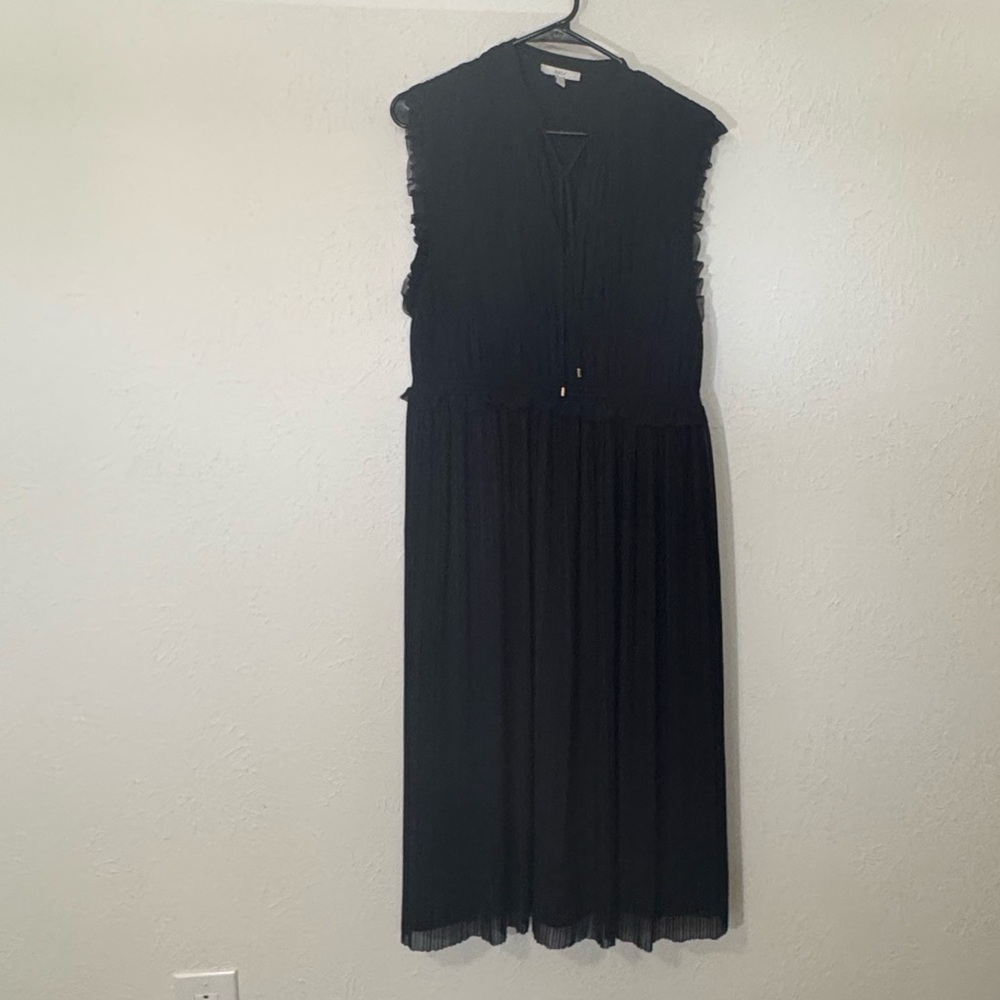 Joie Midi Dress Midnight Blue polyester Size 6